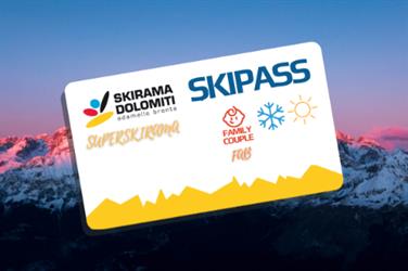 Image for: 1 Adulto SUPERSKIRAMA+5 e 1 Bambino FAB+3